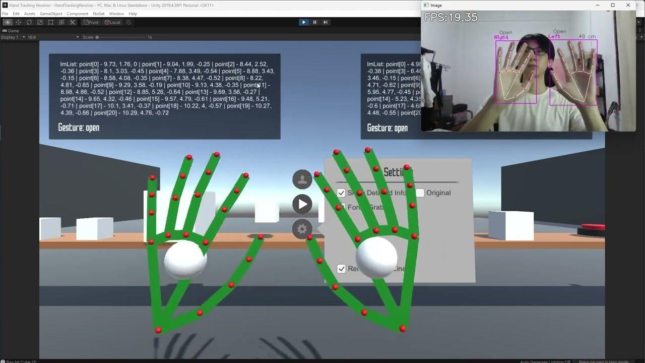 Handtracking and Gesture Classifier